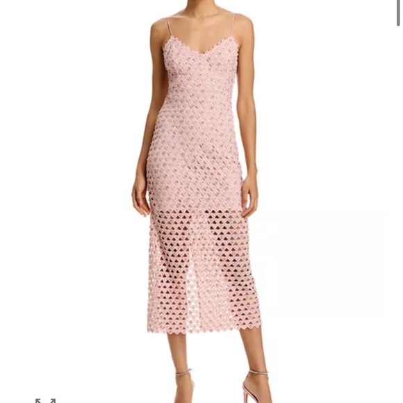 LoveShackFancy Sparkling Beige Maxi Dress - Picture 2 of 3